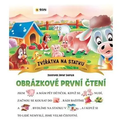 Zvířátka na statku - Obrázkové první čtení