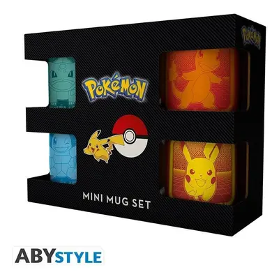 Pokémon set espresso hrnků 4 ks