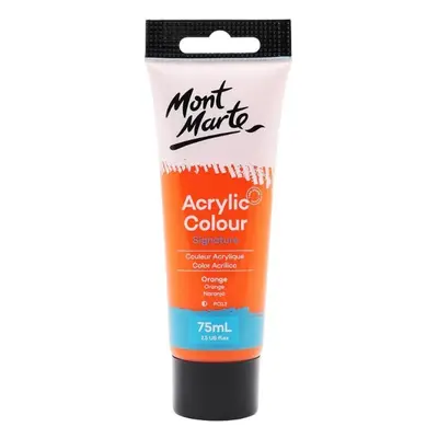 Mont Marte Akrylová barva 75ml - oranžová (Orange), tuba