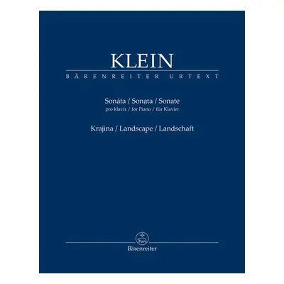 Sonáta pro klavír a Krajina, melodram - Klein Gideon