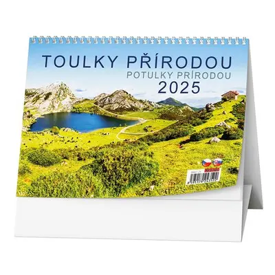 Toulky přírodou 2025 - stolní kalendář