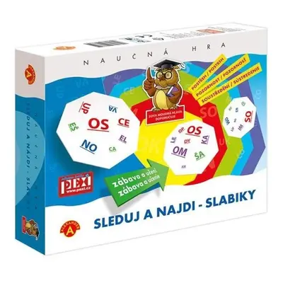 SLEDUJ A NAJDI / Slabiky - Naučná hra