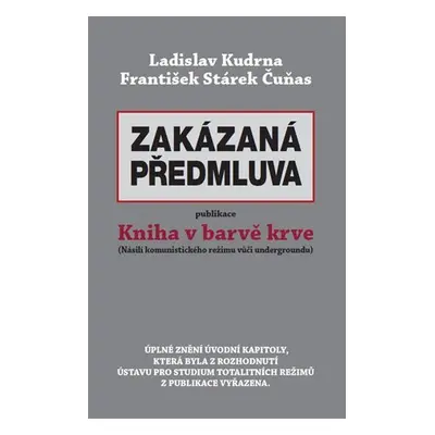 Zakázaná předmluva - Kniha v barvě krve - Ladislav Kudrna