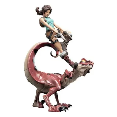 Tomb Raider figurka - Lara Croft a Raptor 24 cm (Weta Workshop)