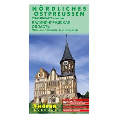 Severní východní Prusko (Memelland - Königsberg/Tilsit/Gumbinnen) 1:200 000 / automapa