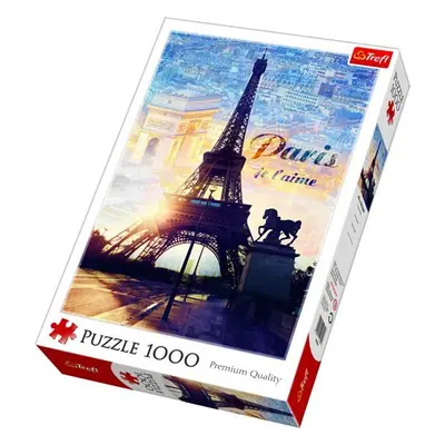 Trefl Puzzle Paříž za úsvitu / 1000 dílků