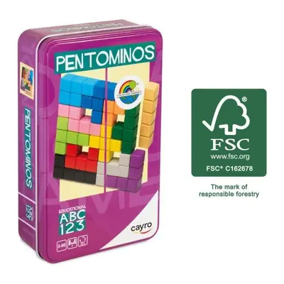 Pentomino Metal Box