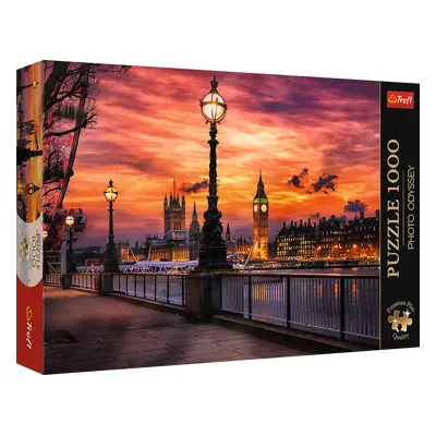 Puzzle Premium Plus - Photo Odyssey: Big Ben, Londýn 1000 dílků 68,3x48cm v krabici 40x27x6cm -