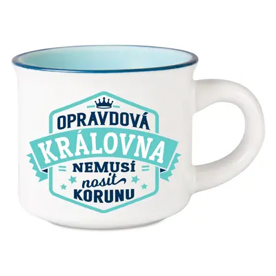 Albi Espresso hrníček - Opravdová královna - Albi