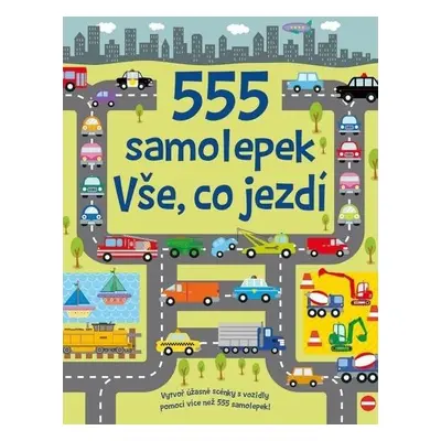 555 samolepek - Vše, co jezdí - Susan Mayes