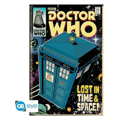 Doctor Who Plakát Maxi - Tardis Comic 91,5 x 61 cm