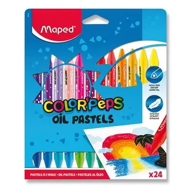 Maped - Olejové pastely Color´Peps 24 ks