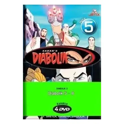 Diabolik 02 - 4 DVD pack