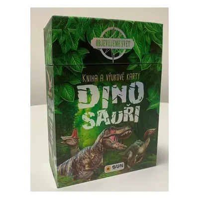 Dinosauři - Objevujeme svět (Dárkový box - kniha + výukové karty)