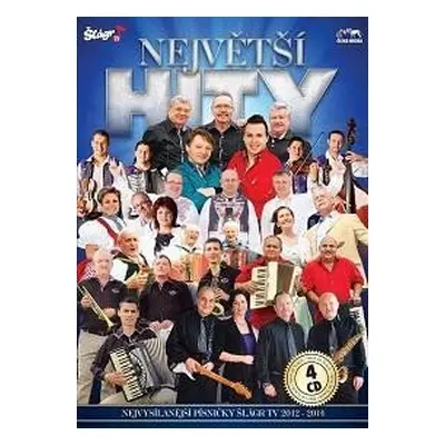 Největší hity Šlágr TV 2012-2014 - 4 CD