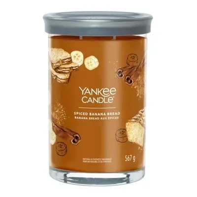 YANKEE CANDLE Spiced Banana Bread svíčka 567g / 2 knoty (Signature tumbler velký )