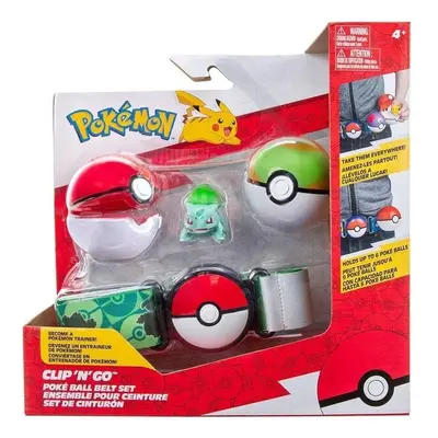 Pokémon Clip ´n´ Go Poké Ball Belt Set - mix motivů