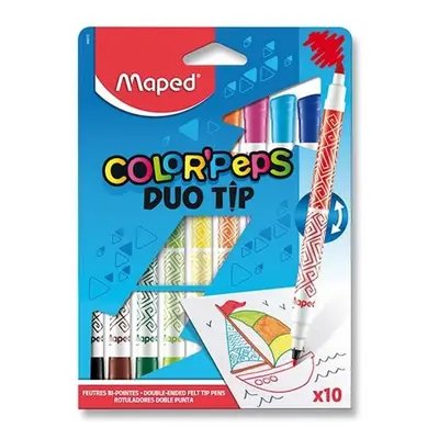 Maped - Fixy Color´ Peps Duo Tip 10 ks