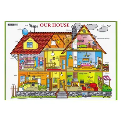 Our House / Náš dům - Naučná karta - Eva Tinková