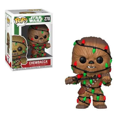 Funko POP Star Wars: Chewie with Lights (Holiday)