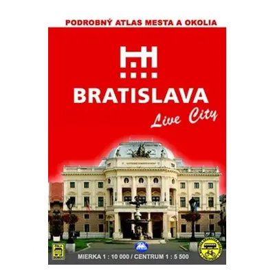 Bratislava a okolie 1:10 000