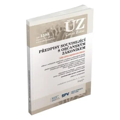 ÚZ 1599 Předpisy související s občanským zákoníkem - veřejné rejstříky, evidence skutečných maji