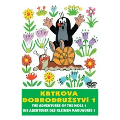 Krtkova dobrodružství 1. - DVD - Zdeněk Miler