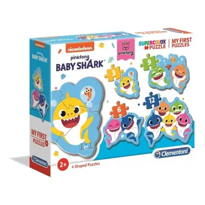 Puzzle Baby Shark 4v1 (3,6,9,12 dílků)