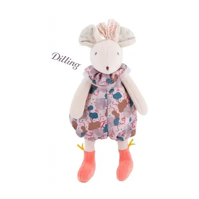 MOULIN ROTY Růžová chrastící myška