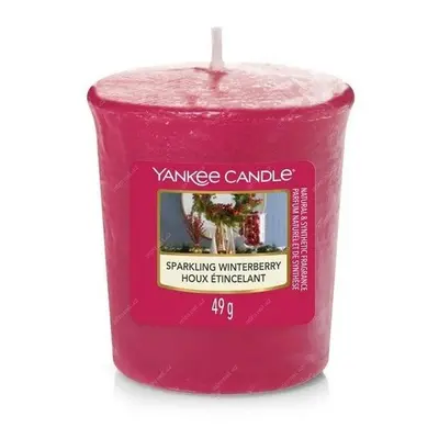 YANKEE CANDLE Sparkling Winterberry svíčka 49g votivní