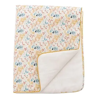 MOULIN ROTY Giraffe baby quilt Sous mon baobab