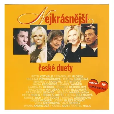 Nejkrásnější české duety - CD - interpreti Různí