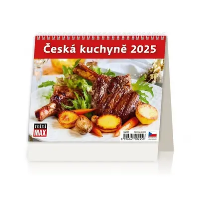 Kalendář stolní 2025 - MiniMax Česká kuchyně