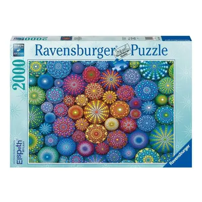 Ravensburger Puzzle - Duhové mandaly 2000 dílků