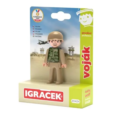 Igráček Voják - figurka s příslušenstvím