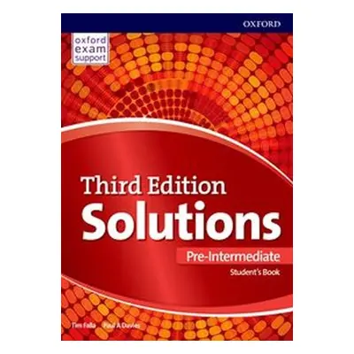 Solutions Pre-intermediate Student´s Book 3rd (International Edition) - Paul Davies