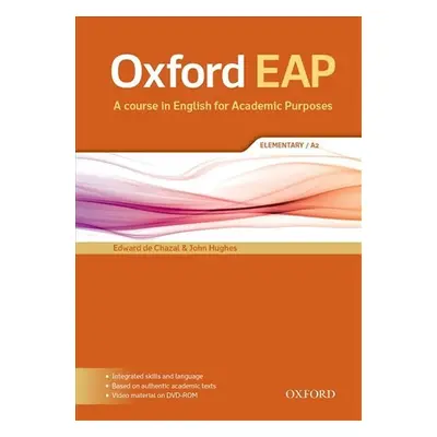 Oxford English for Academic Purposes A2 Student´s Book + DVD-ROM Pack - Edward de Chazal