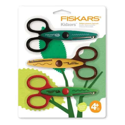 Fiskars Kidzors Sada dětských tvarových nůžek zvířata z mokřadů 3 ks