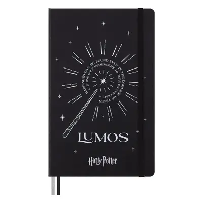 Moleskine Harry Potter Zápisník Lumos L, linkovaný