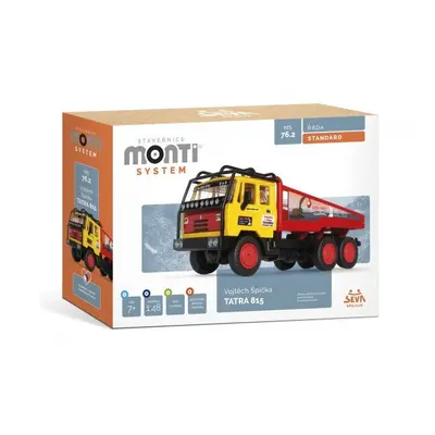 Stavebnice Monti System MS 76.2 Vojtěch Špička Tatra 815 1:48 v krabici 22x15x6cm