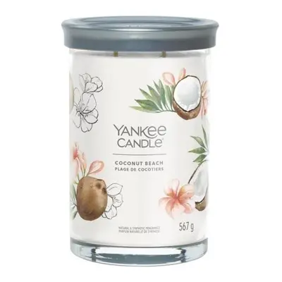 YANKEE CANDLE Coconut Beach svíčka 567g / 2 knoty (Signature tumbler velký )