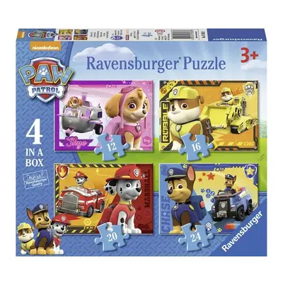 Ravensburger Puzzle Tlapková Patrola - Hrdinové 4v1 (12,16,20,24 dílků)