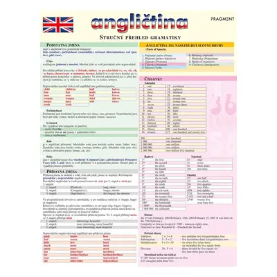 Angličtina - Stručný přehled gramatiky, 1. vydání