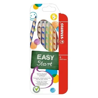 Pastelky STABILO EASYcolors Levák sada 6 ks