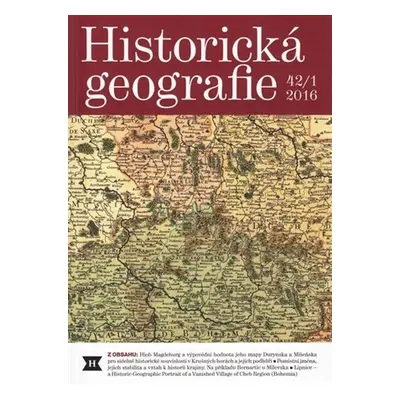 Historická geografie 42/1 2016