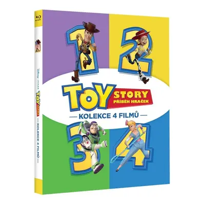 Toy Story: Příběh hraček kolekce 1.-4. 4BD