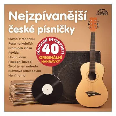 Nejzpívanější české písničky -2 CD - interpreti Různí