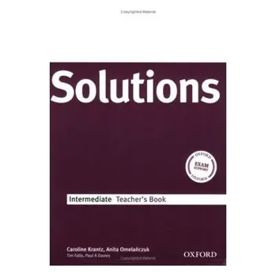 Maturita Solutions Intermediate Teacher´s Book - Paul Davies