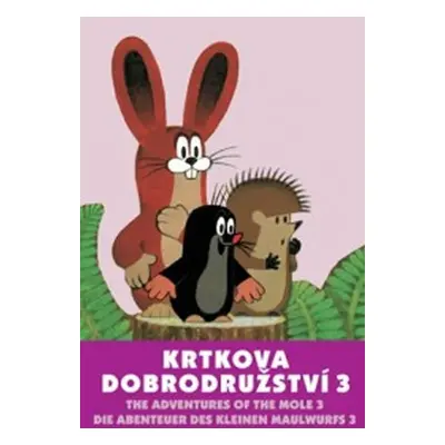 Krtkova dobrodružství 3. - DVD - Zdeněk Miler