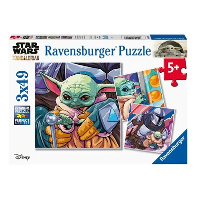 Ravensburger Puzzle Star Wars - Mandalorian 3x49 dílků